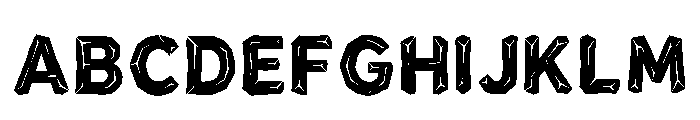 Cubie Regular Font UPPERCASE