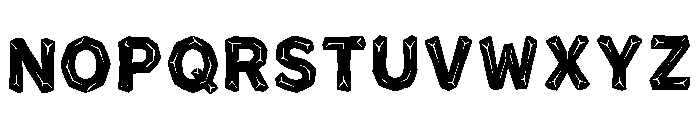 Cubie Regular Font LOWERCASE