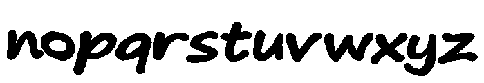 Cubites Brunchos Font LOWERCASE