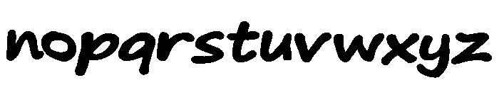 CubitesBrunchos Font LOWERCASE