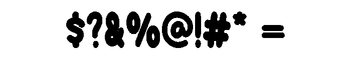 Cuddle Chick Regular Font OTHER CHARS