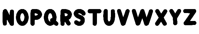Cuddle Chick Regular Font UPPERCASE