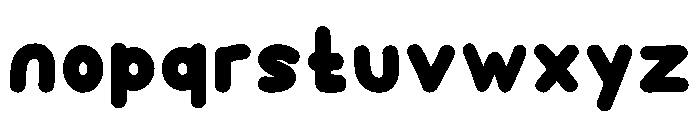 Cuddle Chick Regular Font LOWERCASE