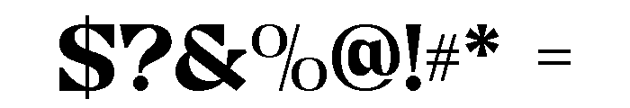 Cue Las Varoe Font OTHER CHARS