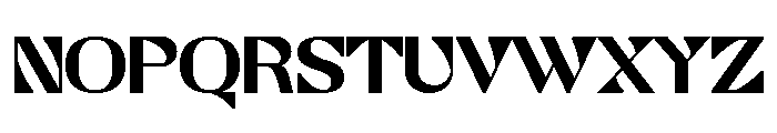 Cue Las Varoe Font UPPERCASE