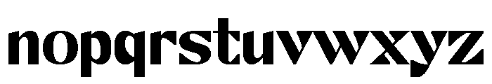 Cue Las Varoe Font LOWERCASE