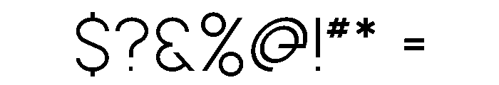 Cult VP Branding Font OTHER CHARS