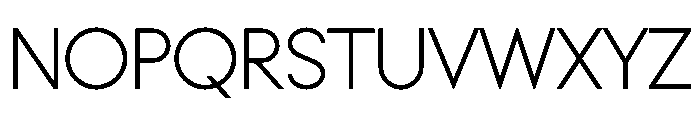 Cult VP Branding Font LOWERCASE