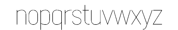 Cult VP Headline Font LOWERCASE