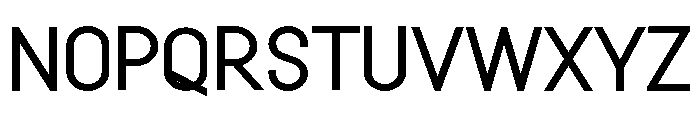 Cult VP Void Font UPPERCASE
