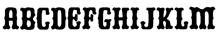 Culver Font UPPERCASE