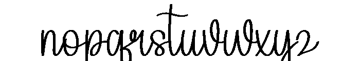 Cupcake Beautiful Font LOWERCASE