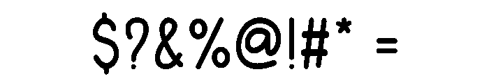 Cupcake Doodles Font OTHER CHARS