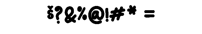 Cupcake Honey Font OTHER CHARS