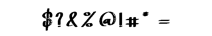Cupcake Morning Font OTHER CHARS