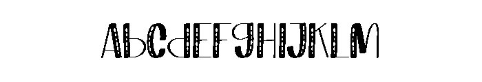 Cupcake Morning Font UPPERCASE