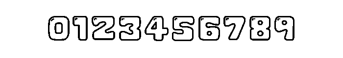 Cupcake Soda Outline Shine Font OTHER CHARS