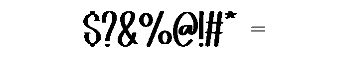Cupid Arrow Regular Font OTHER CHARS