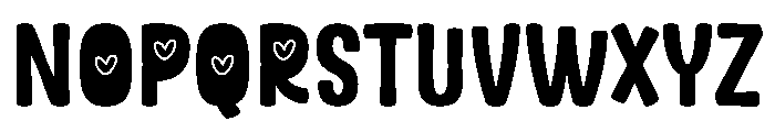 Cupid Crazy Regular Font UPPERCASE