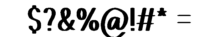 Cupid Crush Font OTHER CHARS