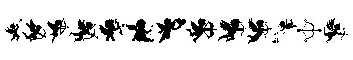 Cupid Day Font UPPERCASE
