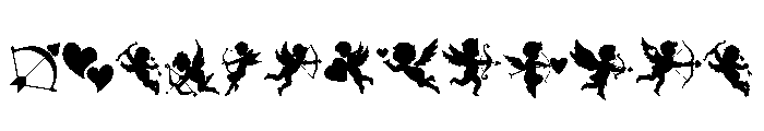 Cupid Day Font LOWERCASE