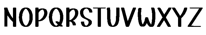 Cupid Letter Font UPPERCASE