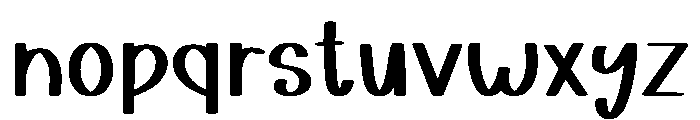 Cupid Letter Font LOWERCASE