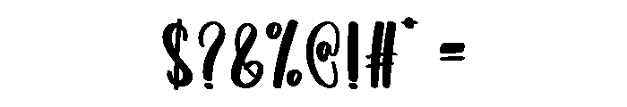 Cupid Preppy Font OTHER CHARS