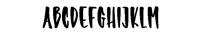 Cupid Preppy Font UPPERCASE