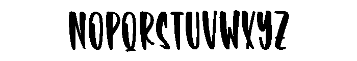 Cupid Preppy Font LOWERCASE