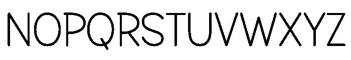 Cupid Teacher Font UPPERCASE