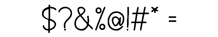 Cupid's Candy Font OTHER CHARS
