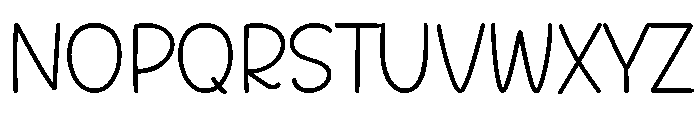 Cupid's Candy Font UPPERCASE