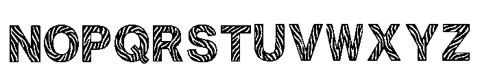 Curcu Regular Font UPPERCASE