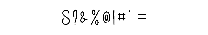 Curio Shop Font OTHER CHARS