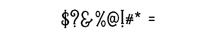 Curlicue Font OTHER CHARS