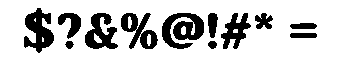 Curlonia Regular Font OTHER CHARS