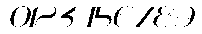 Curlovia Italic Font OTHER CHARS