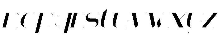 Curlovia Italic Font LOWERCASE