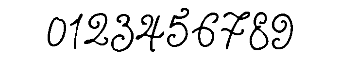 Curly Blush Blurred Font OTHER CHARS