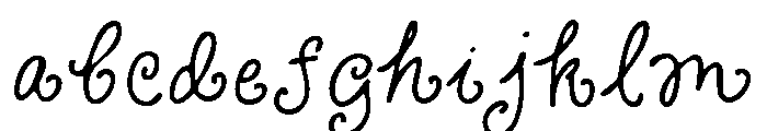 Curly Blush Blurred FONT