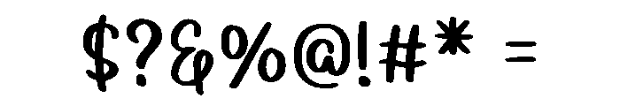 Curly Hair Regular Font OTHER CHARS