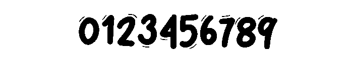 Curly Pudding Font OTHER CHARS