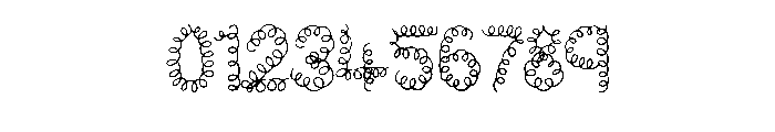 Curly Springs By Squeeb Regular Font OTHER CHARS