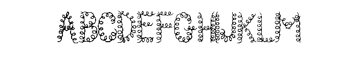 Curly Springs By Squeeb Regular FONT