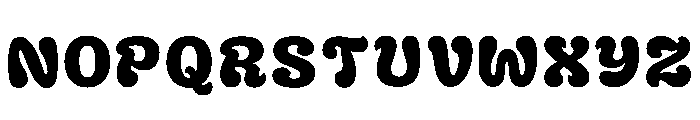 Currant Regular Font UPPERCASE