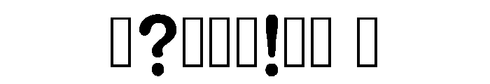 Currs Regular Font OTHER CHARS