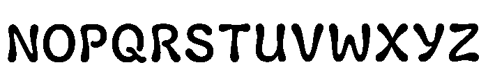 Currs Regular Font LOWERCASE