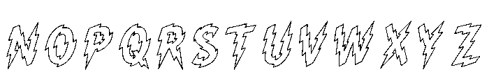 Curry Regular Font LOWERCASE